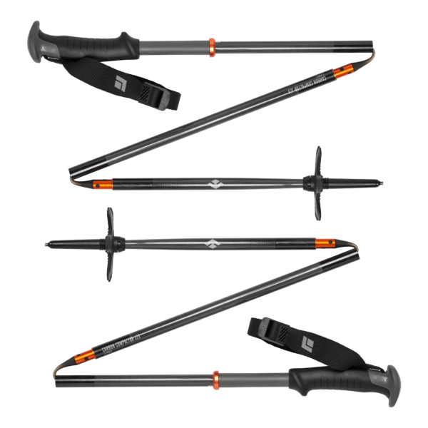 Black Diamond Equipment Carbon Compactor Ski Poles Size 130 cm