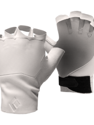 Black Diamond Equipment Crack Gloves Size Medium, in White