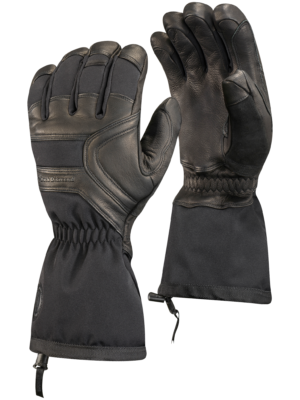 Black Diamond Equipment Crew Gloves Size Medium, in Black