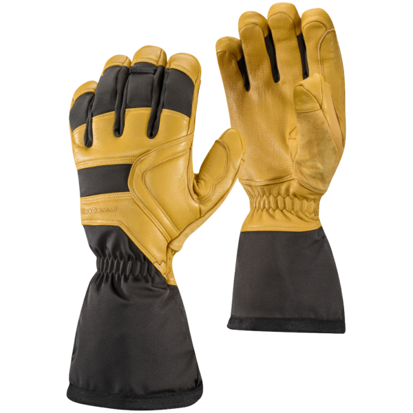 Black Diamond Equipment Crew Gloves Size Medium, in Natural