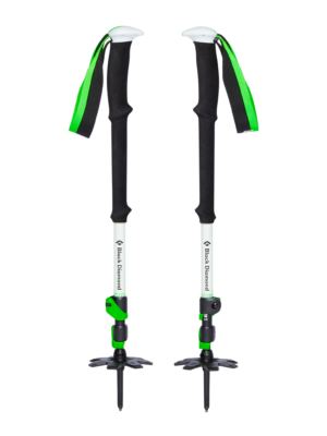 Black Diamond Equipment Expedition 3 Ski Poles Size 125 cm Green