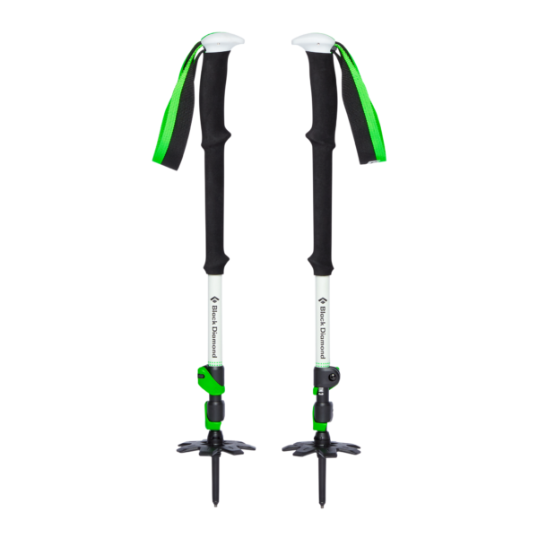 Black Diamond Equipment Expedition 3 Ski Poles Size 140 cm Green