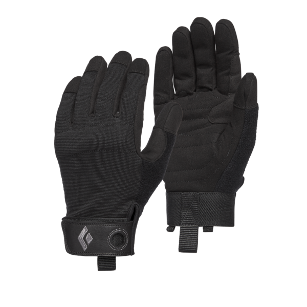 Black Diamond Equipment Men's Crag Gloves Size Medium, in Black