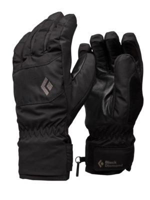 Black Diamond Equipment Mission LT Gloves Size Medium, in Black