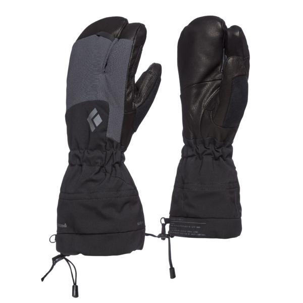 Black Diamond Equipment Soloist Finger Gloves Size Medium Black