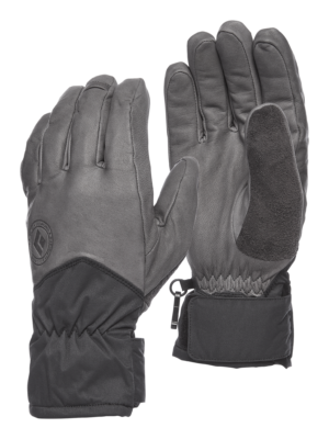 Black Diamond Equipment Tour Gloves Size Medium, in Ash