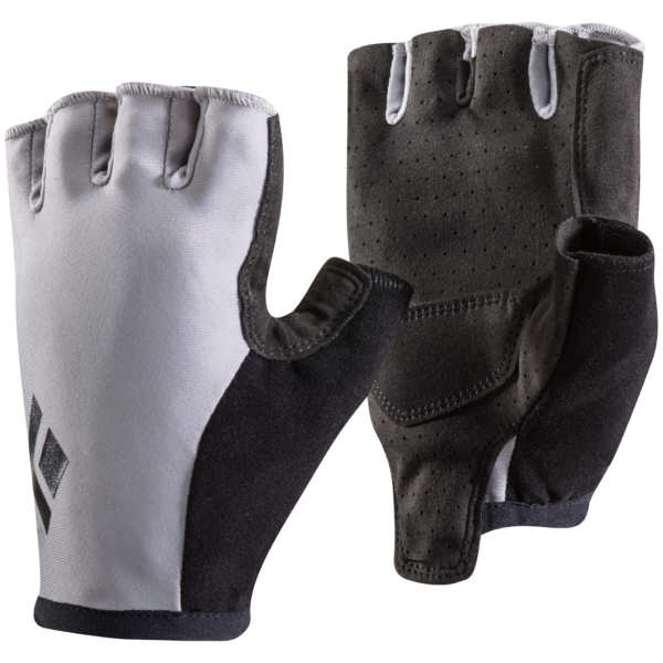 Black Diamond Equipment Trail Gloves Size Medium, in Nickel