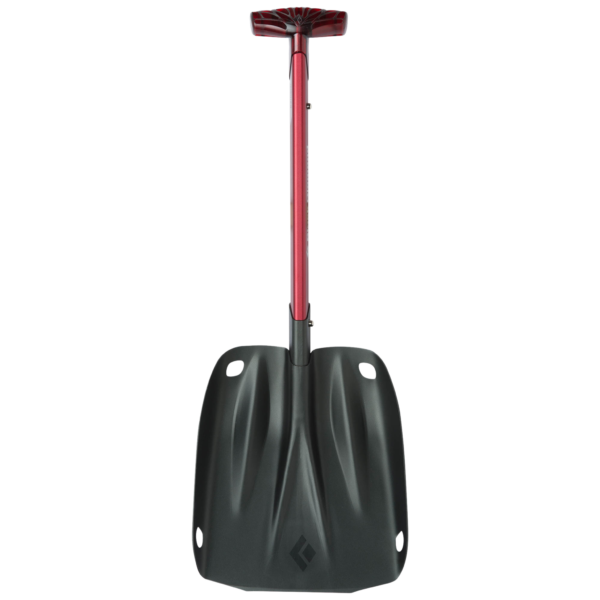 Black Diamond Equipment Transfer 3 Shovel, in Fire Red