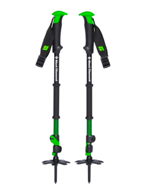 Black Diamond Equipment Traverse 3 Ski Poles Size 125 cm Green