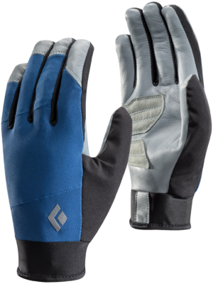 Black Diamond Equipment Trekker Gloves Size Medium, in Denim