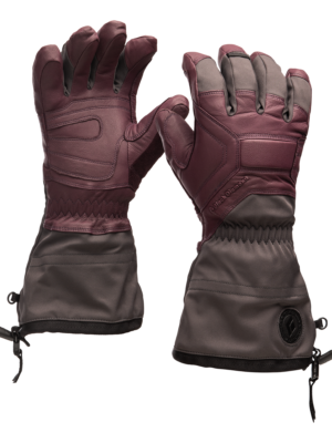 Black Diamond Equipment Women's Guide Gloves Size Medium Bordeaux
