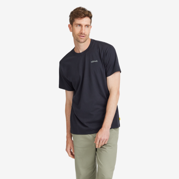 Allbirds Men's Allgood Logo Tee, Black, Size XS