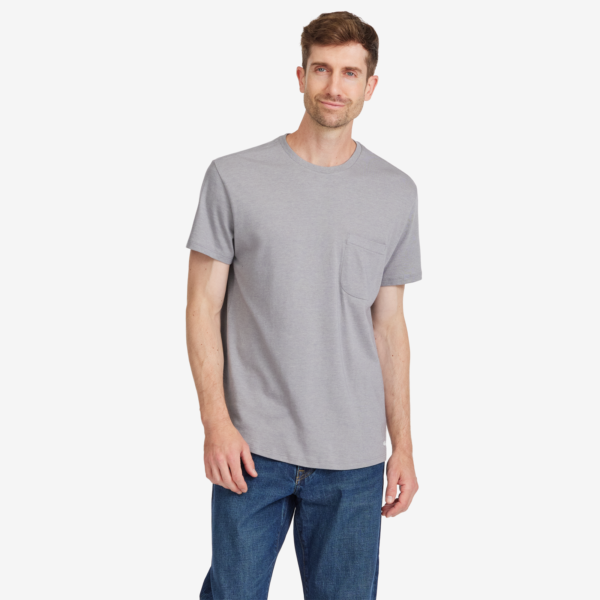 Allbirds Men's Anytime Tee, Medium Grey, Size XS
