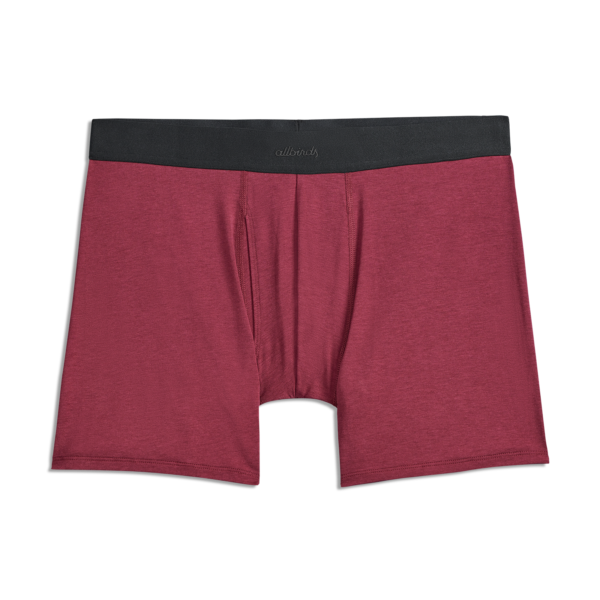 Allbirds Men's Anytime Boxer Brief, Botanic Red