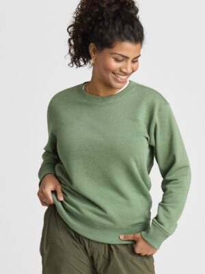 Allbirds Women's R&R Sweatshirt, Hazy Cargo, Size XS
