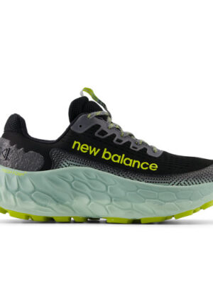 New Balance Men's Fresh Foam X More Trail v3 - Black/Green (Size 7.5)