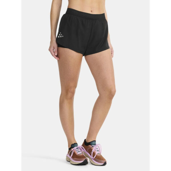 Craft WOMEN'S PRO HYPERVENT RUNNING SPLIT SHORTS 2